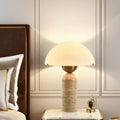 Scandinavian 1-Light Bedside Table Lamp with Table Lamp