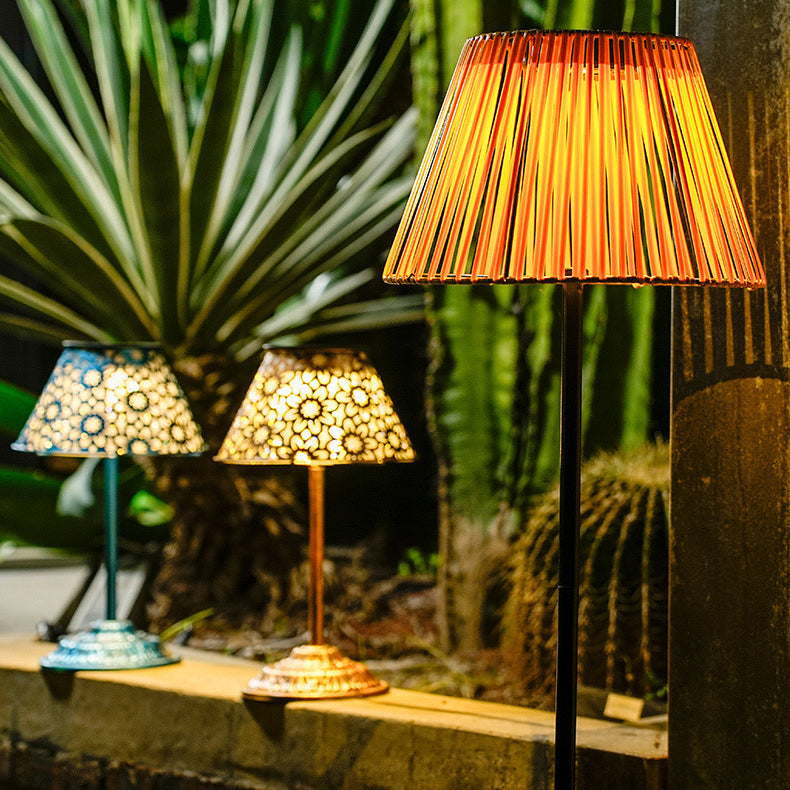 Japanese Beige Outdoor Stake Light
