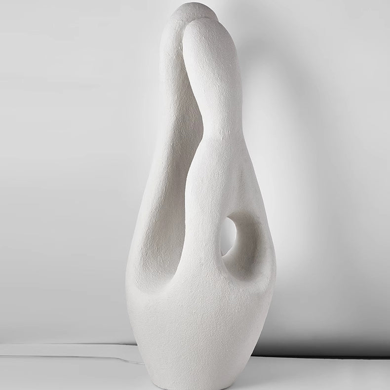 Contemporary White Floor Lamp