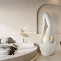 Contemporary White Floor Lamp