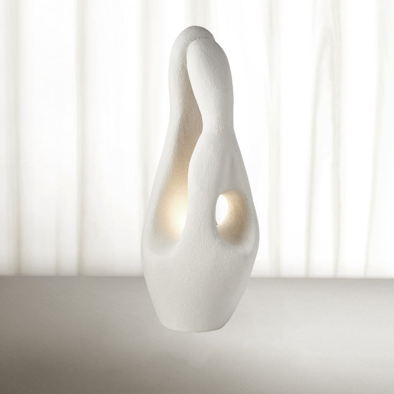 Contemporary White Floor Lamp