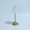 Scandinavian Rechargeable Fabric Iron Pleated Table Lamp