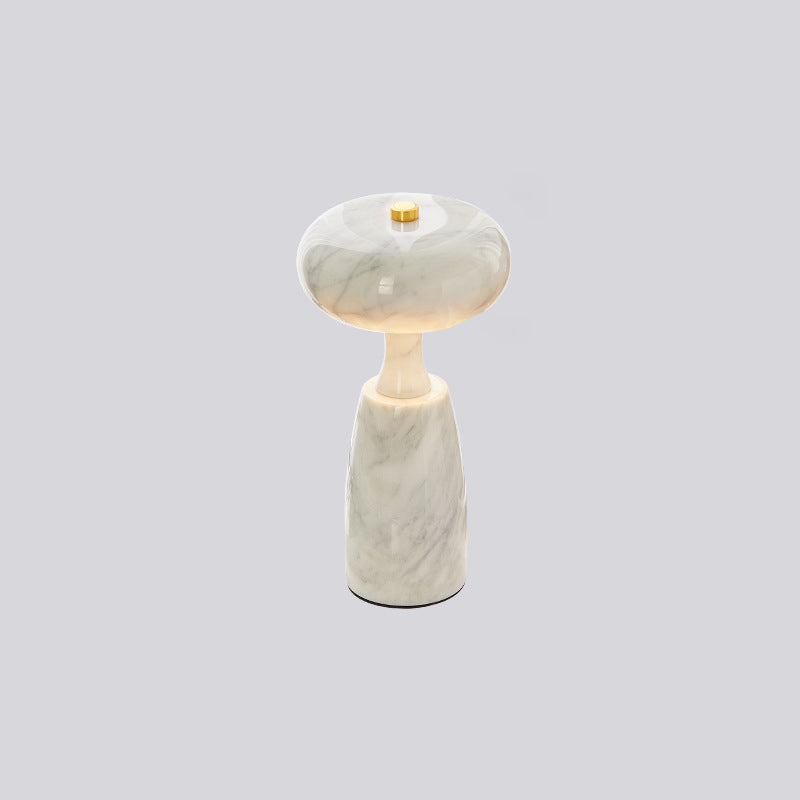 Traditional Japanese Rechargeable Marble Pattern Table Lamp