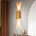 Nordic Minimalist Aluminum Rectangular Flat Wall Sconce