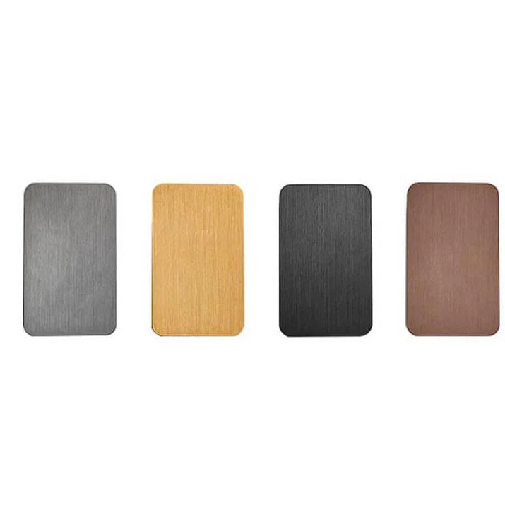 Nordic Minimalist Aluminum Rectangular Flat Wall Sconce
