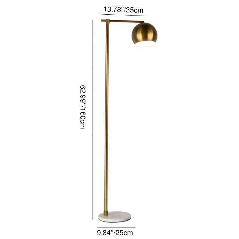 Nordic Gold Floor Lamp