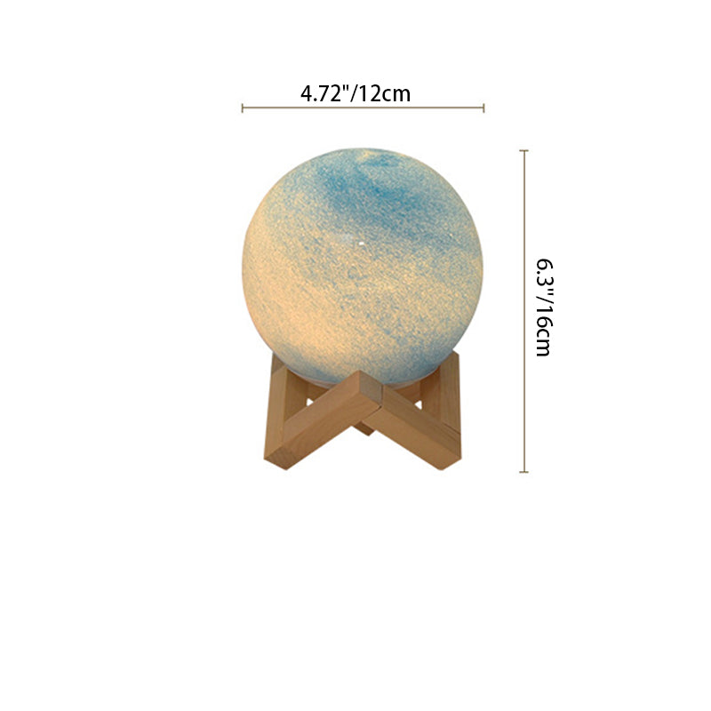 Nordic Creative Planet Design LED Decorative Table Lamp