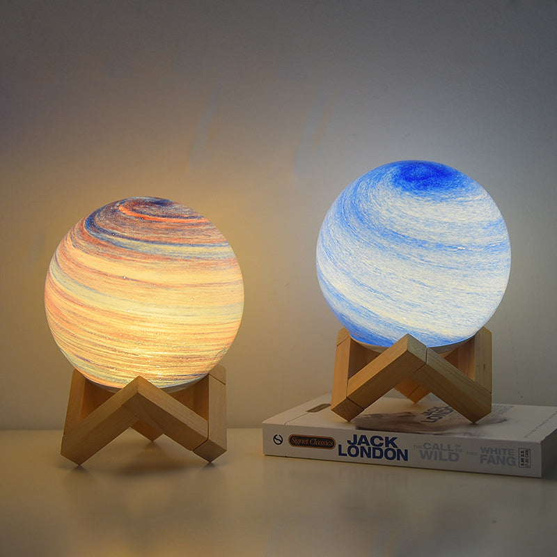 Nordic Creative Planet Design LED Decorative Table Lamp