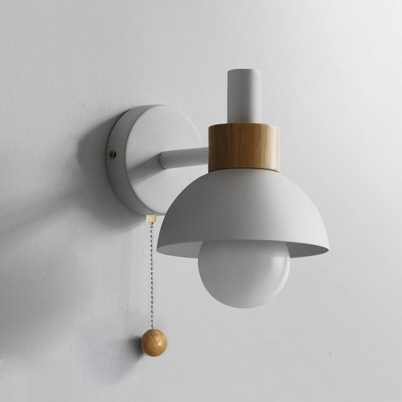 Nordic Macaron Globe 1-Light Wall Sconce