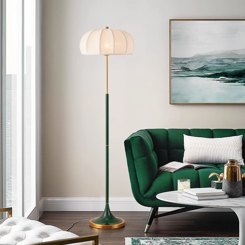 Retro Green Floor Lamp