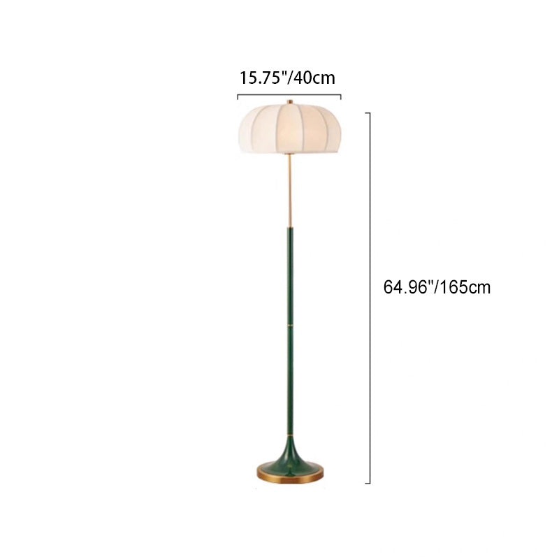 Retro Green Floor Lamp