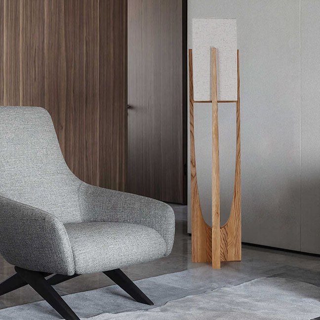 Modern White Floor Lamp