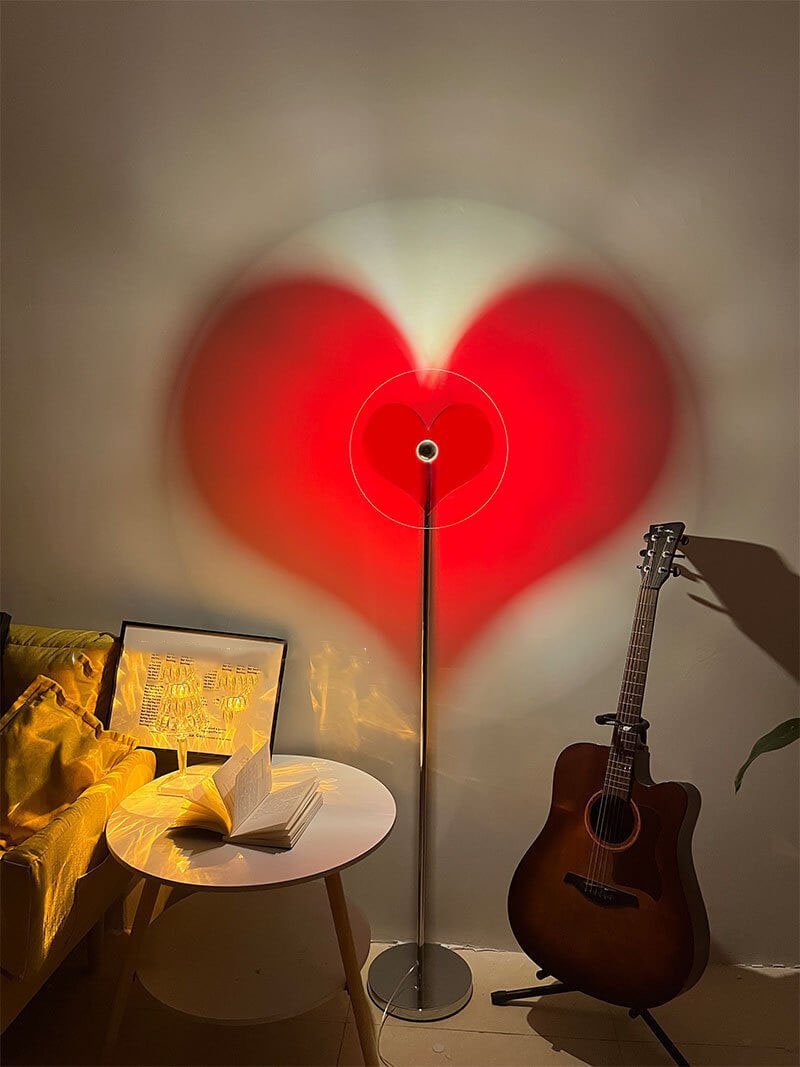 Modern Red Floor Lamp
