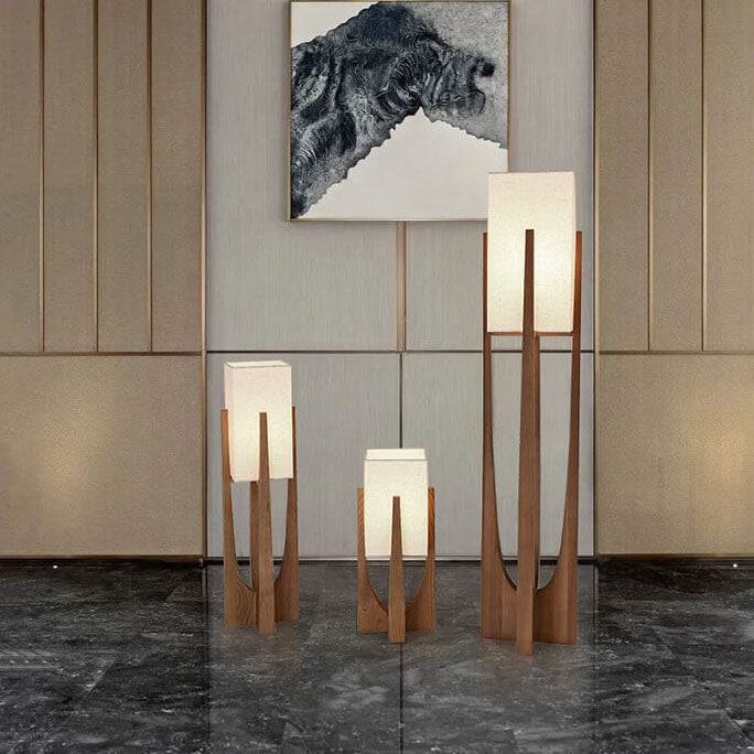 Modern White Floor Lamp
