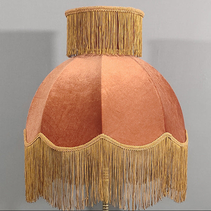 Vintage Red Floor Lamp