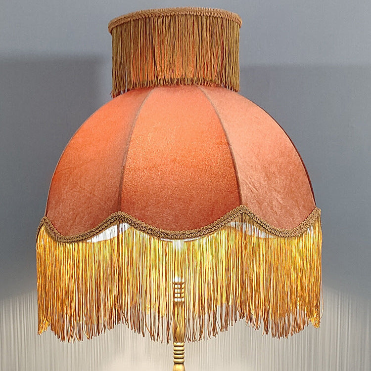 Vintage Red Floor Lamp