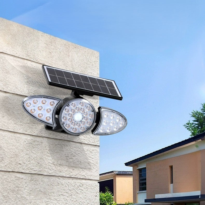 Modern Minimalist Solar Rectangular Trapezoidal Wall Sconce