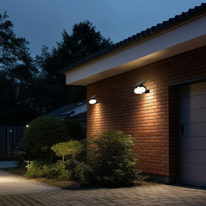 Modern Minimalist Solar Rectangular Trapezoidal Wall Sconce
