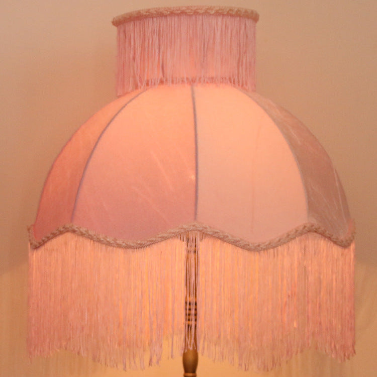 Vintage Red Floor Lamp