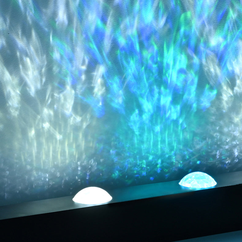 Modern LED Wall Wash Flowing Water Ripple Wall Sconce