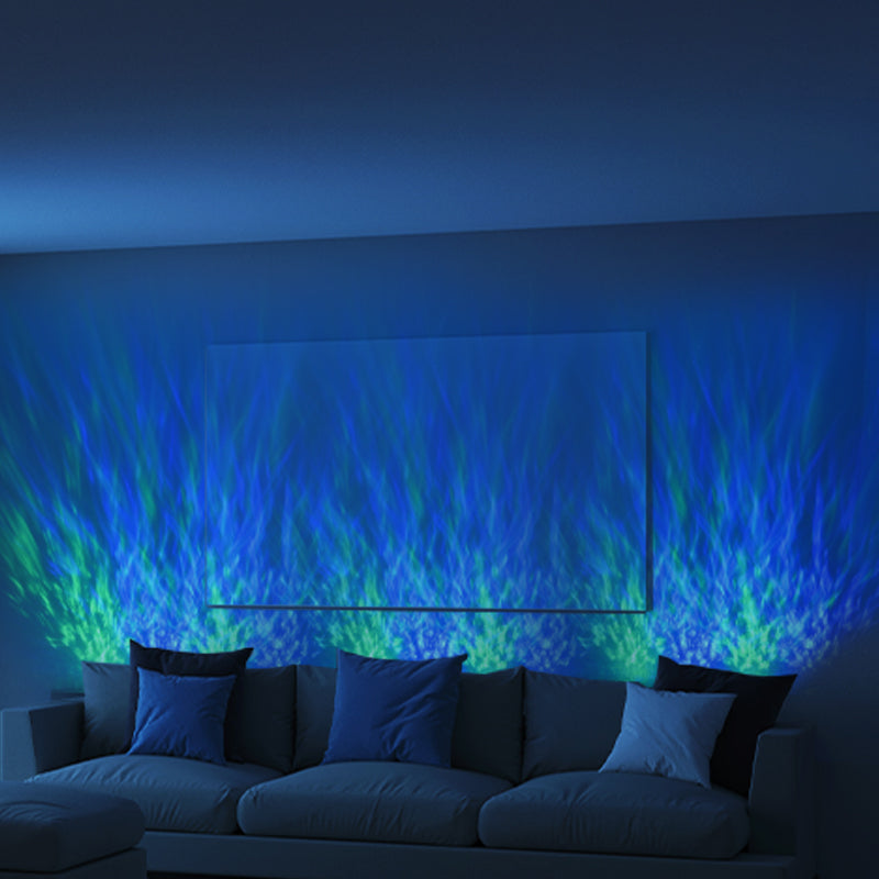 Modern LED Wall Wash Flowing Water Ripple Wall Sconce