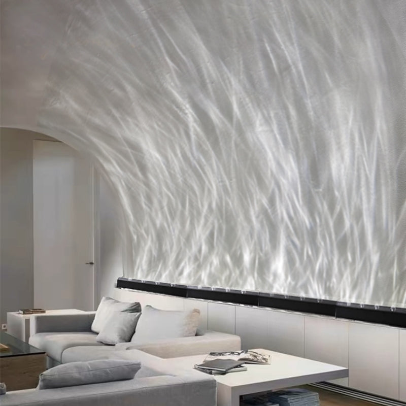 Modern LED Wall Wash Flowing Water Ripple Wall Sconce