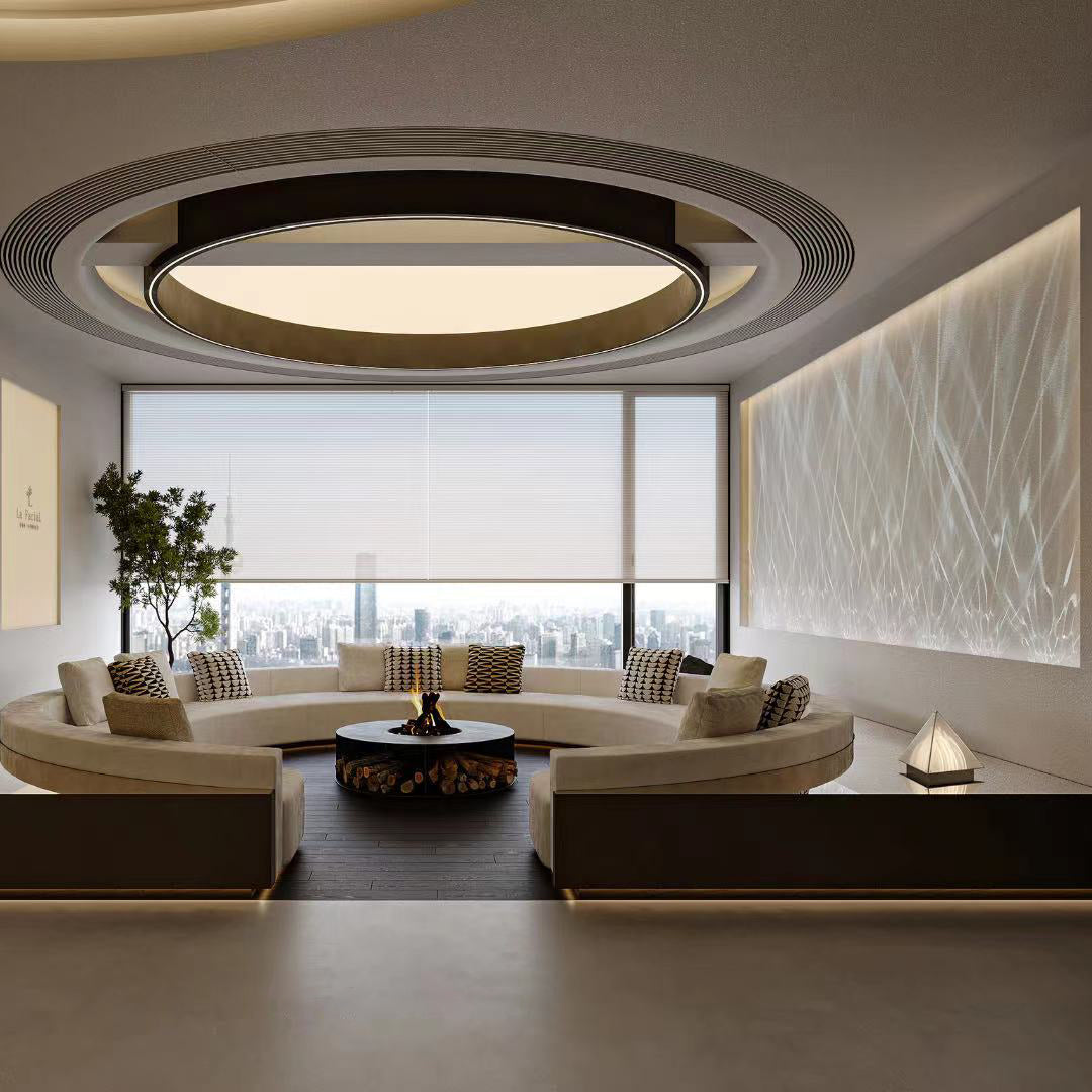 Modern LED Wall Wash Flowing Water Ripple Wall Sconce
