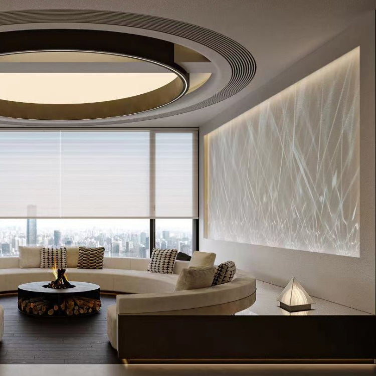Modern LED Wall Wash Flowing Water Ripple Wall Sconce