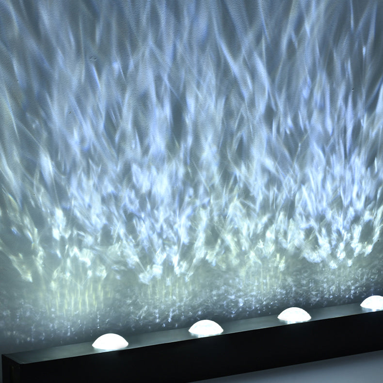 Modern LED Wall Wash Flowing Water Ripple Wall Sconce