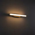 Nordic Minimalist Wooden Long Strip Vanity Wall Light