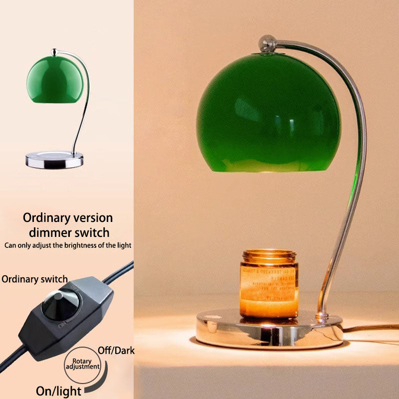 Scandinavian Iron Stainless Steel Round Ball Table Lamp