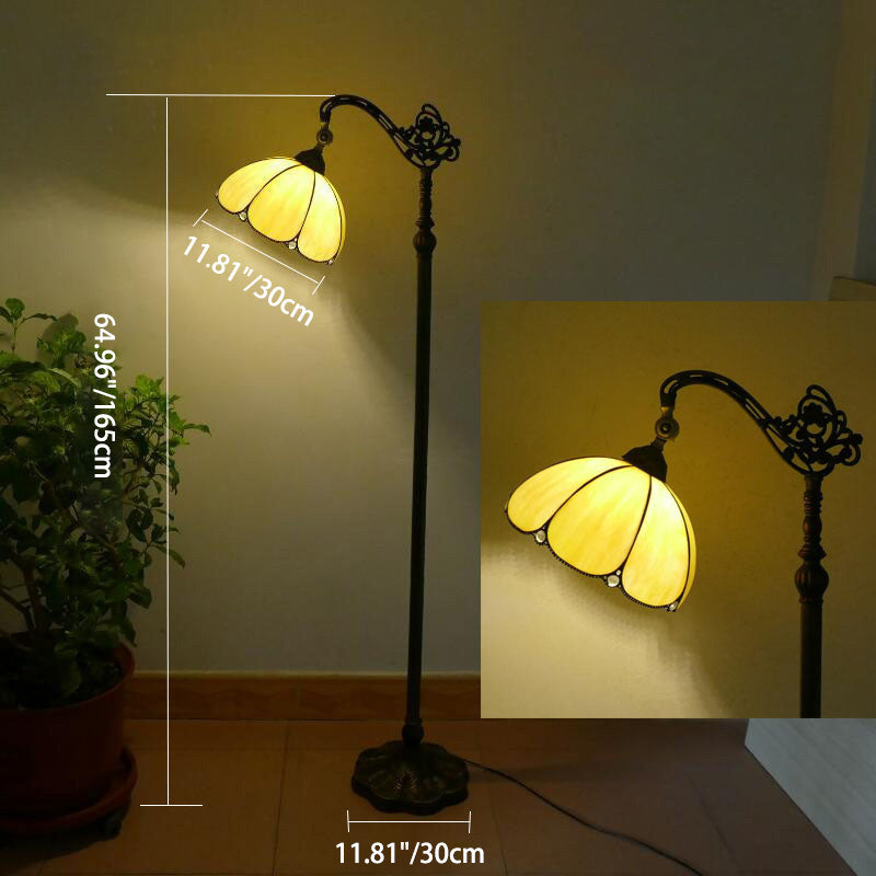 Tiffany Stained Glass Floor Lamp