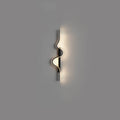 Modern Minimalist Long Wave Design Aluminum LED Wall Sconce