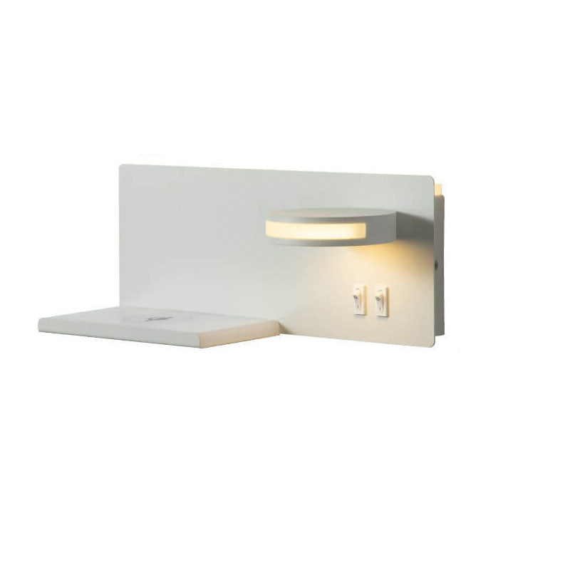 Modern Smart Flat USB LED Reading Wall Sconce