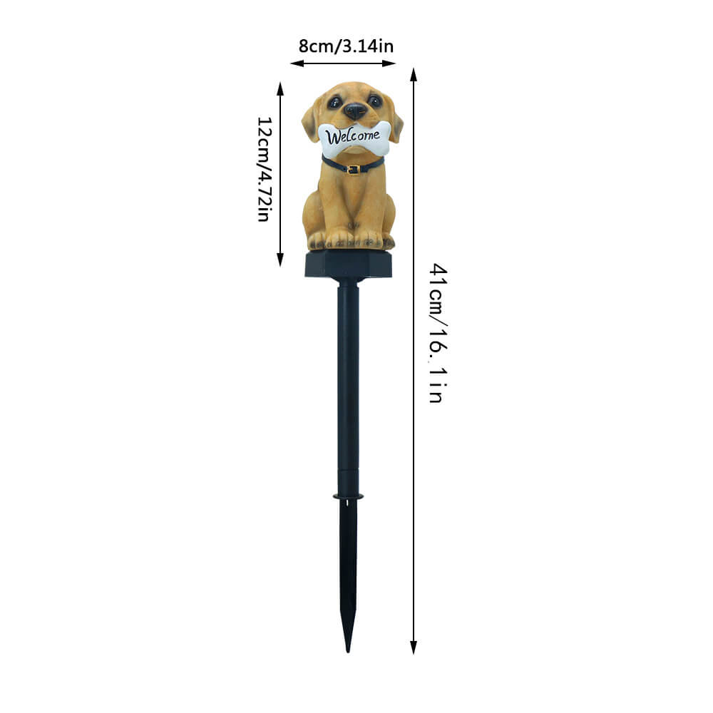 Contemporary Yellow Outdoor Stake Light
