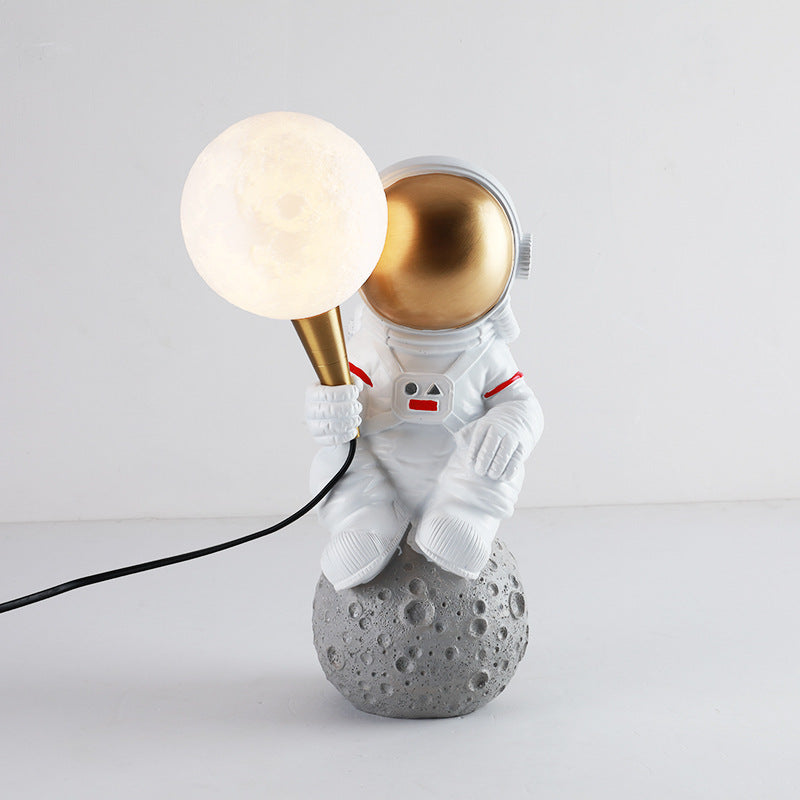 Creative Resin ABS Astronaut 1-Light Table Lamp