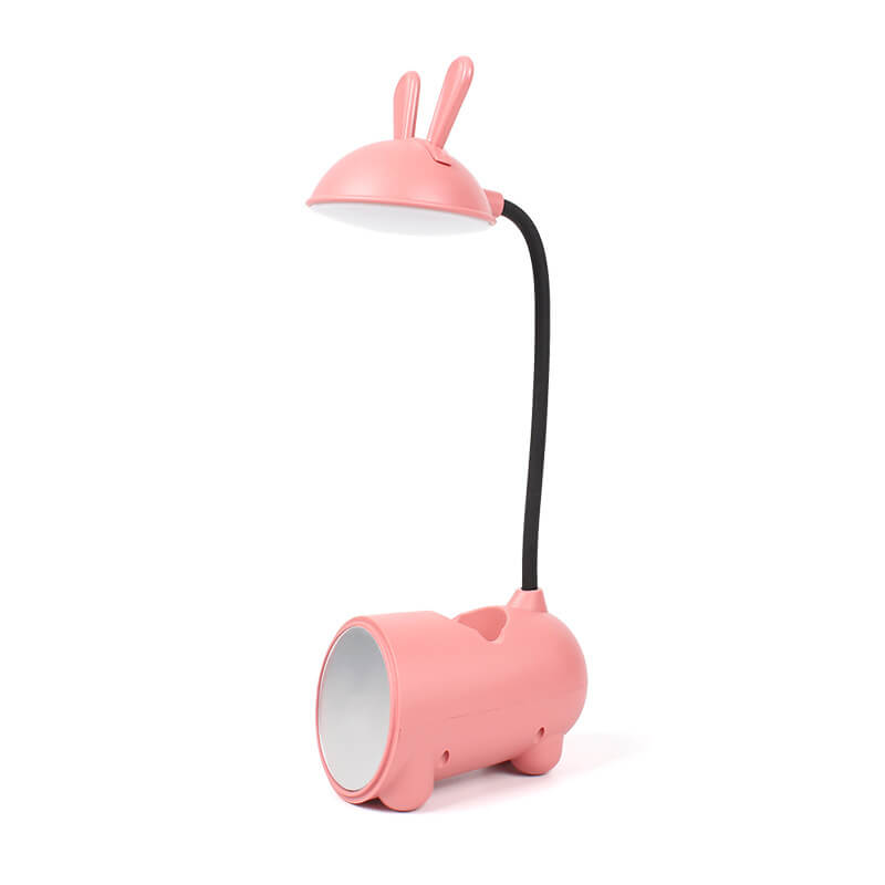 Creative Cartoon Rabbit LED Touch Desk Lamp with Desk Lamp