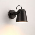 Nordic Macaron Iron Cylinder Dome 1-Light Wall Sconce