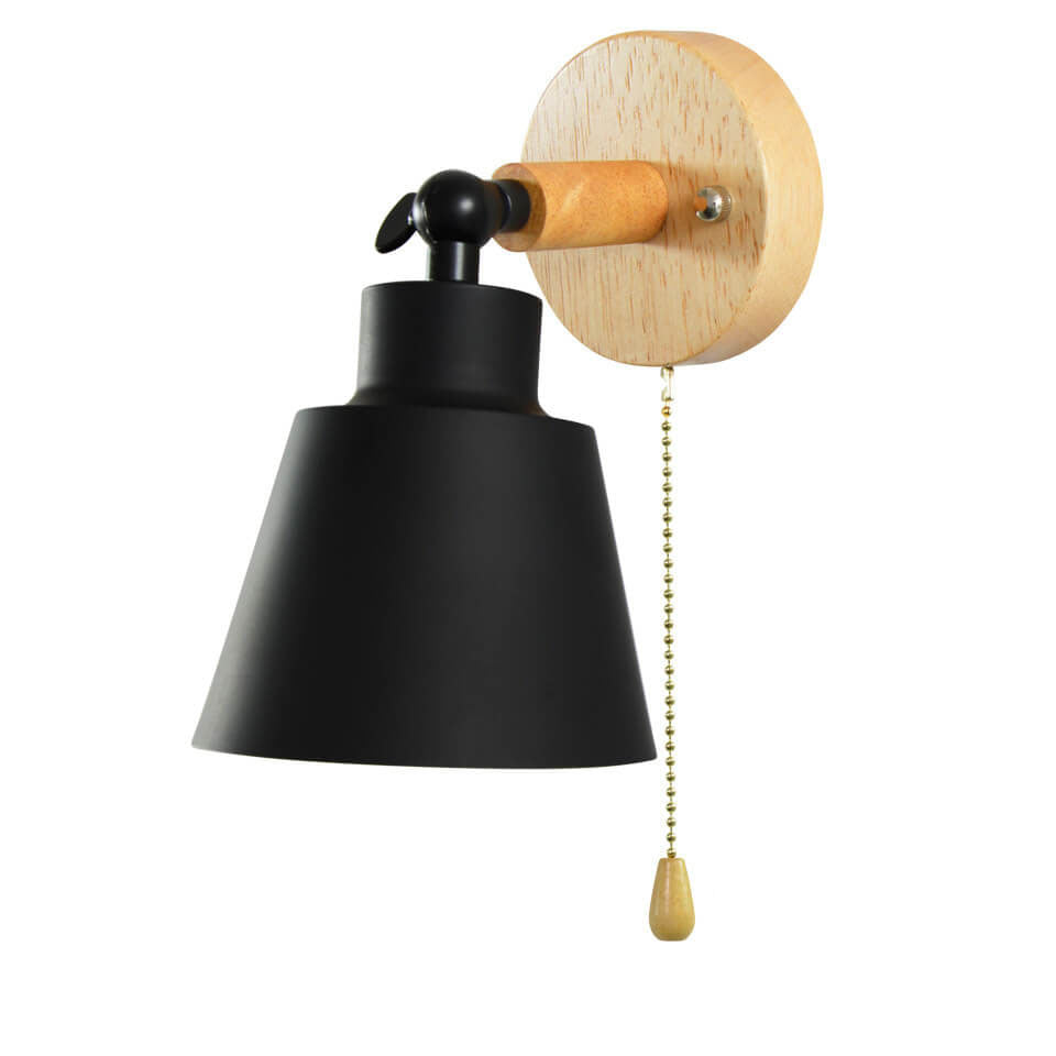 Nordic Minimalist Macaron Solid Color Rotatable Wall Sconce