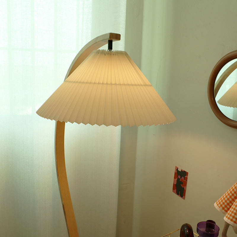 Japanese Multicolor Arc Floor Lamp