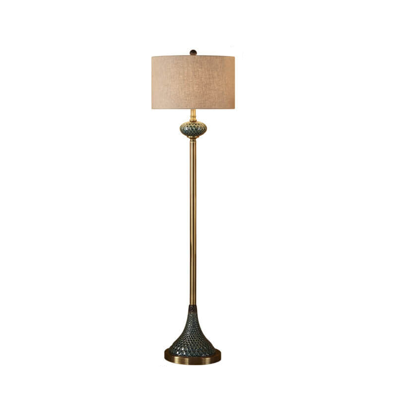 European Brown Floor Lamp