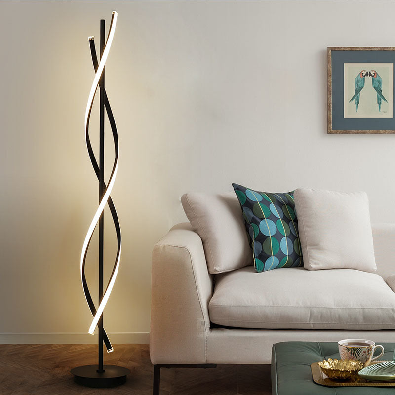 Modern Minimalist Black Floor Lamp