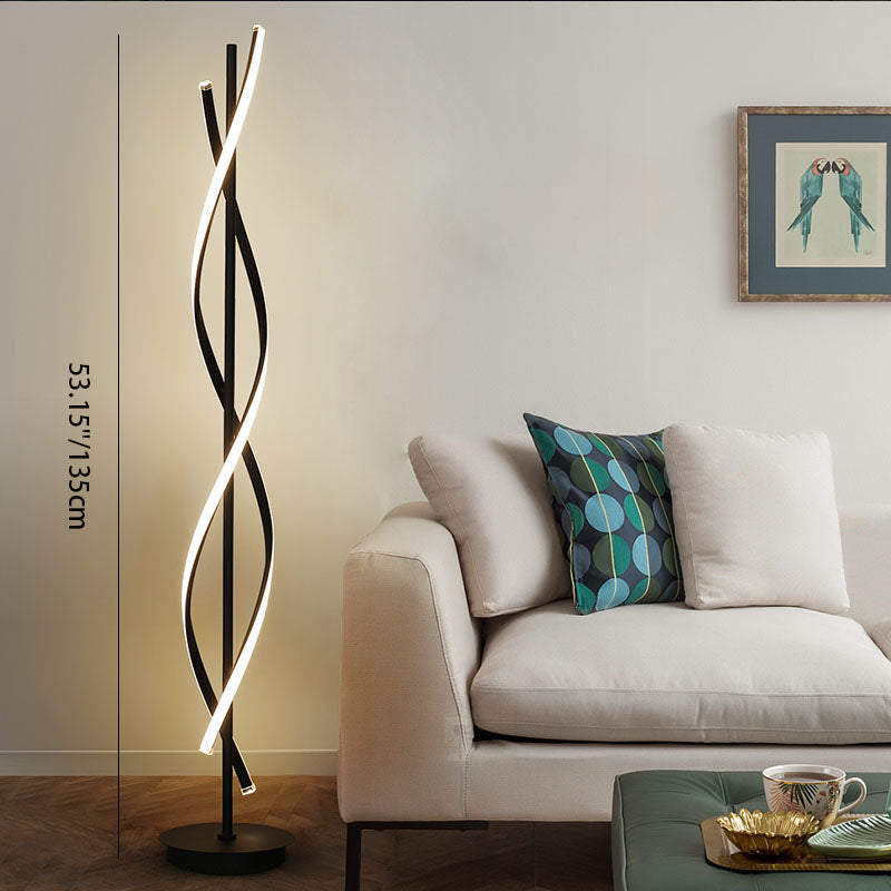 Modern Minimalist Black Floor Lamp