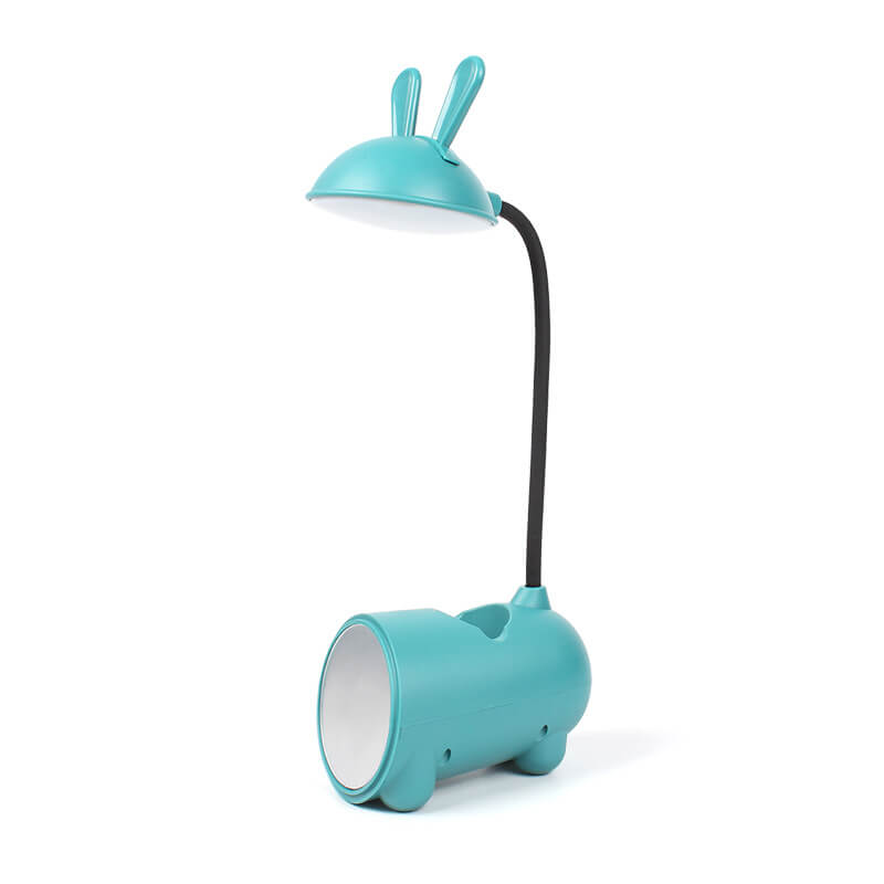 Creative Cartoon Rabbit LED Touch Desk Lamp with Desk Lamp