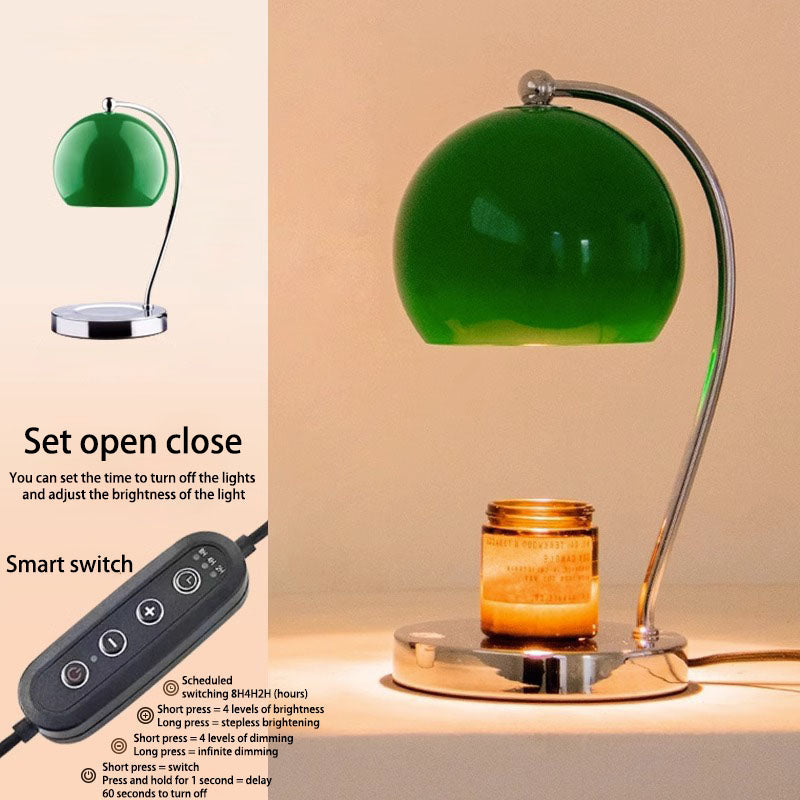 Scandinavian Iron Stainless Steel Round Ball Table Lamp