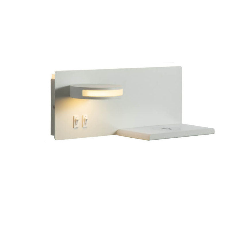 Modern Smart Flat USB LED Reading Wall Sconce
