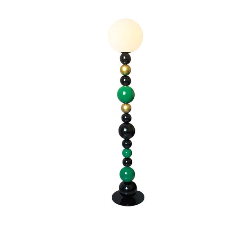 Scandinavian Red Floor Lamp