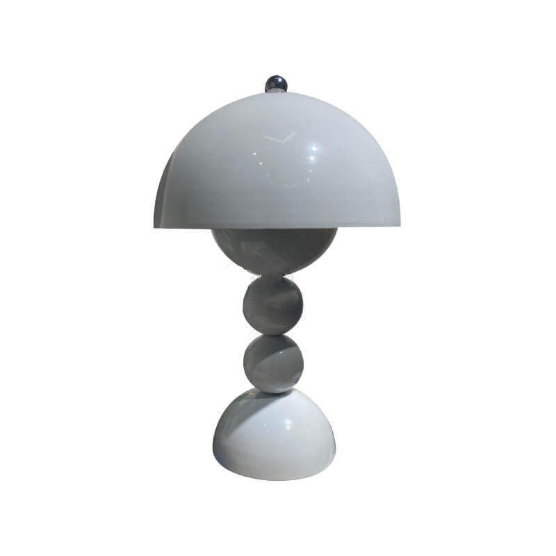 Nordic Metal Mushroom Round Pod 1-Light Table Lamp