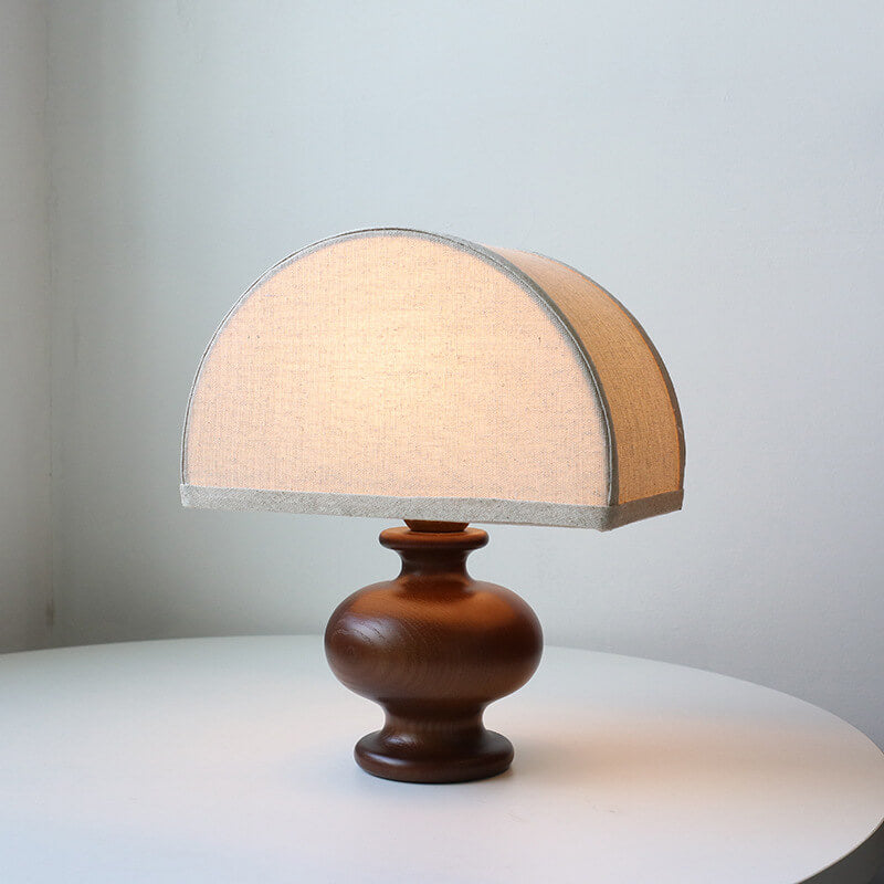 Japanese Wabi-Sabi Vintage Solid Wood Table Lamp Table Lamp