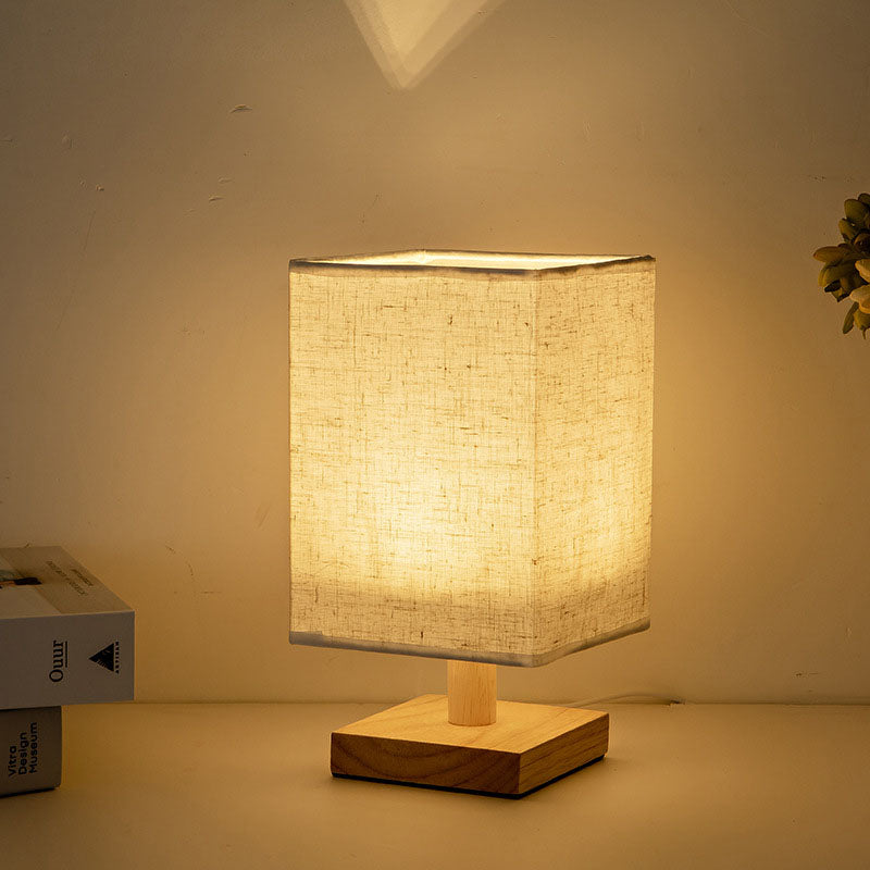 Creative Fabric Square USB LED Table Lamp